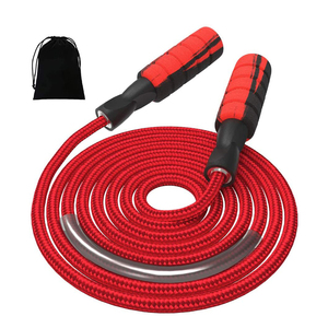 Cuerda de Saltar Ajustable con Rodamientos, Mango de Aleación de Aluminio, Equipo de Entrenamiento Físico para el Hogar, 2.5M, Unisex, Servicio OEM - Product Image 1