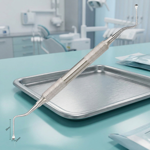Instrumentos Bone Bridge: Scaler Dental de Acero Inoxidable con Certificación CE ISO, Fuente de Alimentación Manual, Mango Hueco de 10mm, Reutilizable, Clase I - Product Image 2