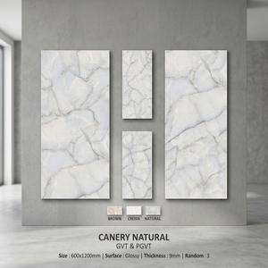 Foshan, baldosas de porcelana antideslizantes de 600x1200mm, losas de cerámica con aspecto de mármol y acabado mate de 24x48 pulgadas para el mercado de Senegal - Product Image 6