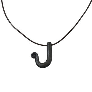 Collar Clásico de Hierro Forjado a Mano, Metal Resistente de Alta Calidad con Correa de Cuero para Hombres y Mujeres - Product Image 1