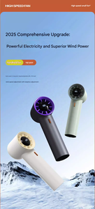 Ventilador de Mano F368 - Mini Ventilador Recargable Silencioso, Portátil, sin Escobillas, con Flujo de Aire de Alta Presión y Gran Volumen - Maravilla de Refrigeración - Product Image 2