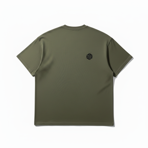 เสื้อยืดคอตตอนปักโลโก้คุณภาพพรีเมียมสั่งทำพิเศษสำหรับผู้ชาย ผ้าฝ้าย 100% เสื้อยืดปักลายตามสั่งสำหรับผู้ชาย - Product Image 4