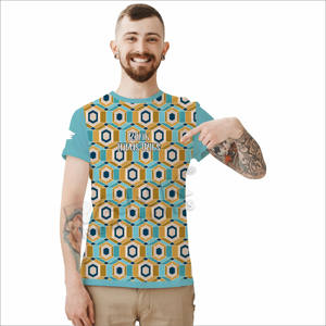 เสื้อยืดพิมพ์ลายแบบสั่งทำทรงหลวมสำหรับผู้ชาย เสื้อยืดผู้ชายคุณภาพสูง เสื้อยืดผู้ชายผ้าฝ้าย 100% - Product Image 1