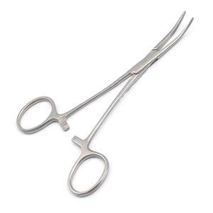 Pinzas Hemostáticas Curvas Manuales de Acero Inoxidable, Instrumento Quirúrgico para un Control Preciso del Sangrado y la Pinza de las Vasos Sanguíneos, Uso Hospitalario - Product Image 1