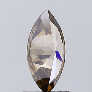 Diamante Cultivado en Laboratorio de 1.06 Ct, Corte Marquesa, Color Marrón Fantasía, Claridad VVS2 - Product Image 5