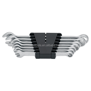 Llave Combinada de Mango Largo WIGA-LH Cr-V, Doble Extremo, Métrica, para Mecánicos Profesionales - Product Image 1