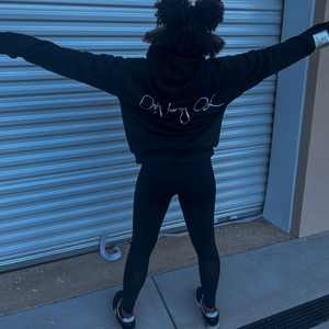 Sudadera con Capucha Personalizada con Logotipo, 100% Algodón, Estilo Urbano, Parches Desgastados, Bordado, con Cierre para Hombre - Product Image 6