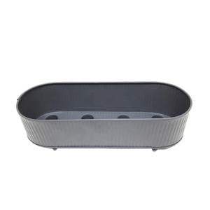 Candelabro de hierro de Adviento, soporte de vela de estilo moderno con revestimiento de polvo gris mate para decoración navideña - Product Image 2