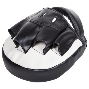 Customized Quality Leather Muay Thai <b>Focus</b> Mitts Punching Kick <b>Pads</b> Training <b>Focus</b> <b>Pad</b> Non-Slip for Closure Gym Use Boxing - Product Image 3