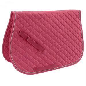 Manufacturer's Best Satin Fabric <b>Equestrian</b> Saddle Pads for Horse Riding & Jumping All Sizes & Colors Available - Product Image 4