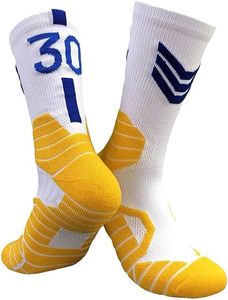 3PC Basketball Jersey Set for Youth Basketball Tank Top + Track Shorts+ <b>Socks</b> Set - Product Image 3