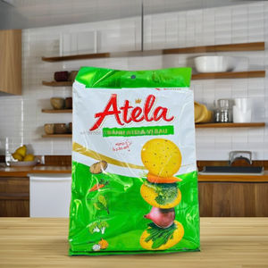 HALAL ISO ATELA Galletas crujientes de verduras 228G Caja de bolsita de sabor dulce salado Embalaje FMCG Vietnam Precio competitivo - Product Image 1