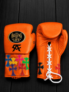 Guantes de Boxeo Profesionales de Cuero para MMA, Estilo NBNL, Logotipo Personalizado, Unisex - Product Image 6