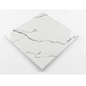 กระเบื้องปูพื้นพอร์ซเลนขัดเงาพิเศษ ขนาด 60x60 ซม. ลายหินอ่อน สำหรับโชว์รูม สำนักงาน อาคาร สำนักงาน หรือพื้นที่นั่งรอ - Product Image 1