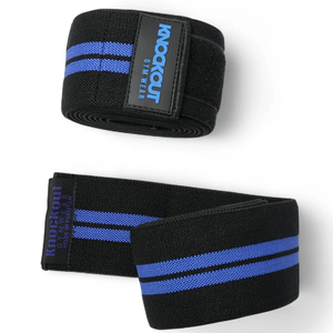 Bandes de compression élastiques robustes pour genoux, soutien pour la musculation, les squats, les soulevés de terre, l'haltérophilie, équipement de gym, entraînement, soutien des genoux - Product Image 1