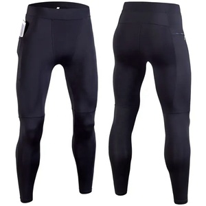 Pantalon d'athlétisme XL pour homme, élastique à séchage rapide, coupe ajustée, imprimé de logo personnalisé, cordon de serrage solide pour le fitness en plein air. - Product Image 3
