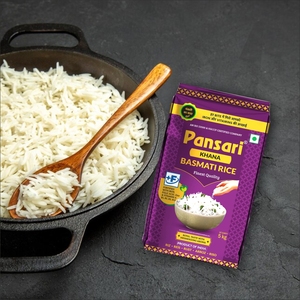 ข้าวบาสมาติเมล็ดยาวแห้ง พานซารี คานา คัซานา 5 กก. ผสมสารอาหารเสริม - Product Image 3
