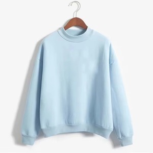 เสื้อสเวตเชิ้ตคอเต่าทรงโอเวอร์ไซส์สำหรับผู้หญิง ผ้าฟลีซเนื้อนุ่ม อุ่นสบาย ทรงหลวม ใส่สบาย เหมาะสำหรับสตรีทแวร์ ลำลอง ใส่ได้ทุกวัน สไตล์คนเมือง - Product Image 5