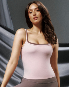 <b>High</b> Quality Women Tank <b>Top</b> Sleeveless O-Neck Short Length Durable Fleece Fabric Breathable Custom Size - Product Image 5