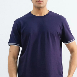 Camiseta Blanca Extra Grande para Hombre, 100% Algodón, Gruesa, Transpirable, para Impresión Serigráfica, Colores Personalizados, Ropa Urbana, Venta al Por Mayor OEM - Product Image 4