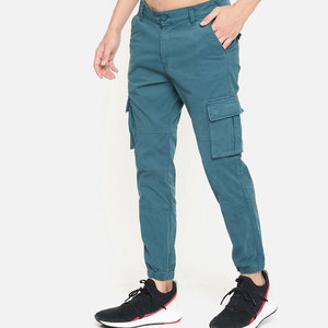 Pantalon cargo décontracté pour homme, prix d'usine, design personnalisé, délavé, ajustable, pour la vente en gros - Product Image 2