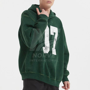 Sweat-shirts pour hommes de haute qualité, effet délavé, en tissu mélangé de coton, pour un confort décontracté, idéal pour tous les jours, les sorties et une mode décontractée. - Product Image 4
