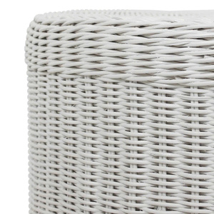 Un peu de charme rustique pour votre espace : une table en rotin naturel robuste et texturée, idéale pour votre entrée ou votre couloir. - Product Image 3