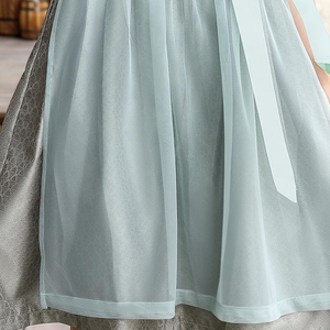 Robe de demoiselle d'honneur à manches courtes, tenue bavaroise traditionnelle, dirndl à lacets, tenue une pièce, dirndl pour femmes adultes - Product Image 6