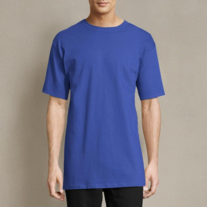 Clush Industries Custom T-Shirt Mens Front Logo <b>Plain</b> Heavyweight 100% Cotton Regular Fit O-Neck Short Sleeve Breathable Quick - Product Image 2