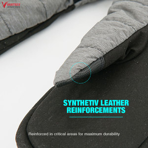 Mitaines de sécurité en cuir anti-coupure et antidérapantes, doublées Sherpa, pour temps froid, type gants de bain - Product Image 5