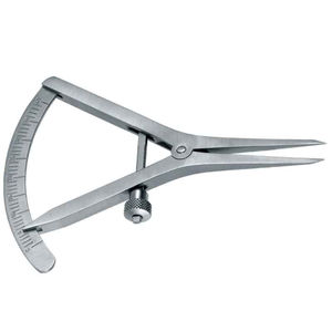 Calibrador Curvo Castroviejo de 20 mm, Instrumentos Veterinarios de Ortodoncia, Herramienta Metálica para Medir Ojos, Implante Dental, Set de Instrumentos para Mascotas - Product Image 2