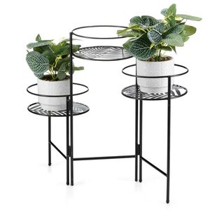 Support de pot de fleurs en fer, tendance et durable, adapté aux jardinières lourdes, pour la maison, le jardin, le balcon, l'intérieur et l'extérieur. - Product Image 4