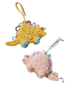 FAIZ HANDICRAFT mejor calidad hecho a mano duradero y ligero cristal con cuentas forma de corazón llavero de coche con embalaje personalizado para la India - Product Image 5