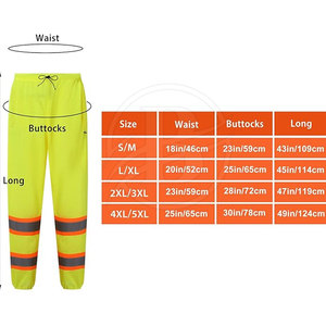 Nouveau pantalon de travail multi-poches, design personnalisé, grande taille, respirant, vêtements de travail, sécurité, durable, pantalon pour hommes - Product Image 3