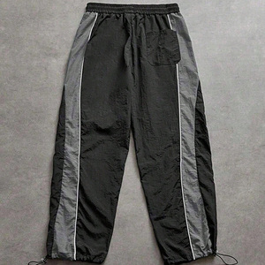 Men's Summer Lightweight Track <b>Pants</b> Elastic Waist Quick Dry Side Stripe Casual Athletic Joggers - Product Image 4