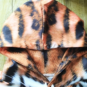 เสื้อฮู้ดแฟชั่นพิมพ์ลายสัตว์ 3 มิติ โพลีเอสเตอร์ 100% แห้งเร็ว ใส่สบาย ทรงหลวม สำหรับฤดูใบไม้ร่วง ขายส่ง - Product Image 6