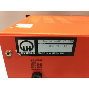 Pompe turbo Leybold-Heraeus Turbotronik NT 450 - Équipement et pièces semi-conductrices de renommée mondiale - Product Image 6