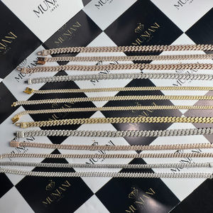 สร้อยคิวบาลิงค์ โมอิสซาไนต์ ชุบทอง เงินแท้ 925 ทรงเหลี่ยมเจียระไน ได้รับการรับรองจาก IGI ระดับ VVS สไตล์ฮิปฮอป เครื่องประดับคุณภาพสำหรับทุกเพศ - Product Image 5