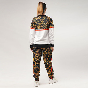 Conjunto de Sudadera y Pantalones de Terciopelo Personalizados al por Mayor para Mujer, Sudadera con Capucha y Cremallera, Chándal de Terciopelo para Mujer - Product Image 4