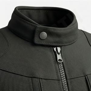 Veste de moto en cuir véritable pour homme de qualité supérieure, nouvelle arrivée, vestes de moto d'hiver, protections amovibles, personnalisables - Product Image 4