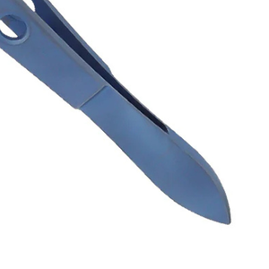 Pinzas Corneales McPherson Rectas de 0.4 mm, 1x2 Dientes, Plataforma de Ligadura de 5 mm, 11 cm, Titanio, Manuales, Reutilizables, para Microcirugía Oftálmica - Product Image 5