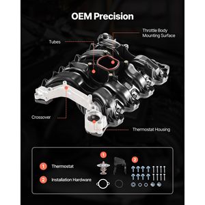 Collettore di Aspirazione Compatibile per Crown Victoria 2001-2011, Assemblaggio Motore con Guarnizione Sostitutiva per 615-175 1L2Z-9424-EF - Product Image 3