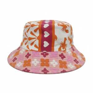 Sombrero de Pescador Unisex de Piel Sintética con Bloques de Color y Diseño de Patchwork, Cómodo y Suave para el Verano, Protección Solar para Exteriores, Venta al Por Mayor - Product Image 1