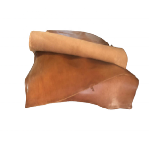 Veg-Tan Dyed Skirting Piel de vaca genuina Doble curva para varias artesanías Granulado Hecho en Turquía - Product Image 1