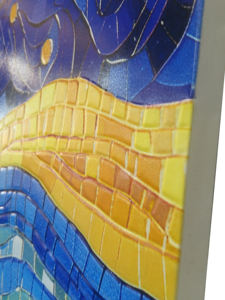 Nouvelle Arrivée : Panneau Mural 3D en Métal Gaufré avec Impression UV pour Décoration Murale de Salon, Art Mural Personnalisable en Taille et Forme - Product Image 2