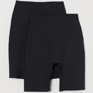 Braguitas de algodón sin costuras para mujer, de talle bajo, con control de abdomen, sexy, a la moda, de color liso, lencería. - Product Image 1