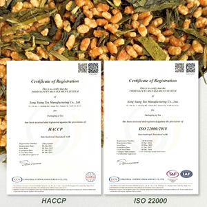 Té Sencha con Arroz Tostado Genmaicha, Set de Té, Frescura Herbal Pura, Notas Dulces de Grano Suave, Selección de Tienda de Té, Venta al por Mayor B2B - Product Image 3