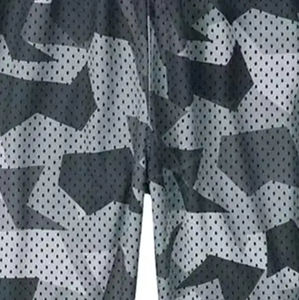 Shorts de sport pour homme à motif uni, style sportif, taille haute ajustable, tissu extensible, séchage rapide, confort supérieur, durabilité, maille - Product Image 5