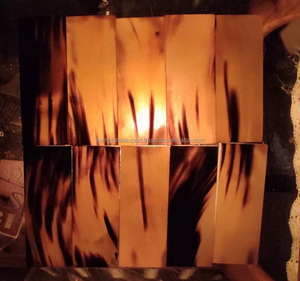 Plaque en corne de buffle de couleur de haute qualité pour lunettes, couverts et bijoux poignée de couteau en corne artisanale et utilisation du cadre de lunettes - Product Image 2