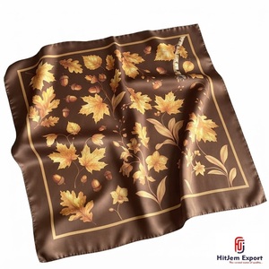 Pañuelo Cuadrado Ligero de Alta Calidad, Diseño Personalizado con Impresión Digital, Accesorios de Tela Elegantes, Fabricante OEM ODM - Product Image 2